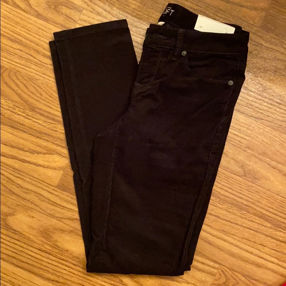 NWT Corduroy Ann Taylor Loft Pants